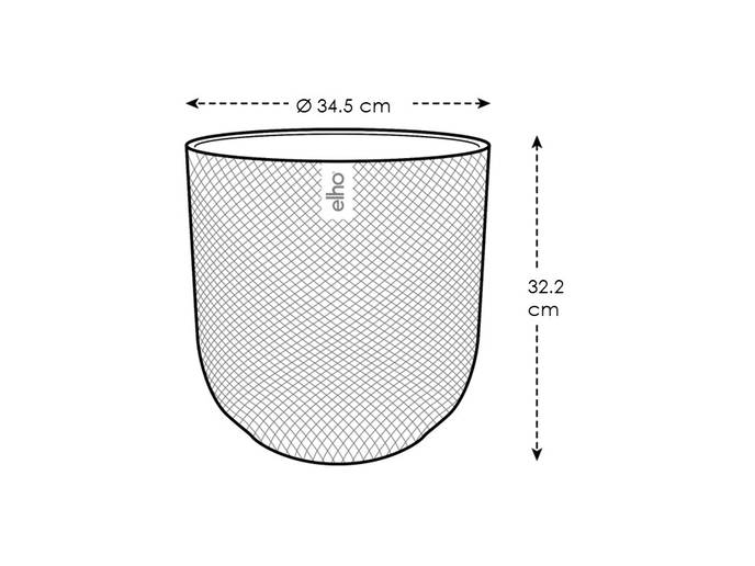 jazz rond 35cm lavendel lila